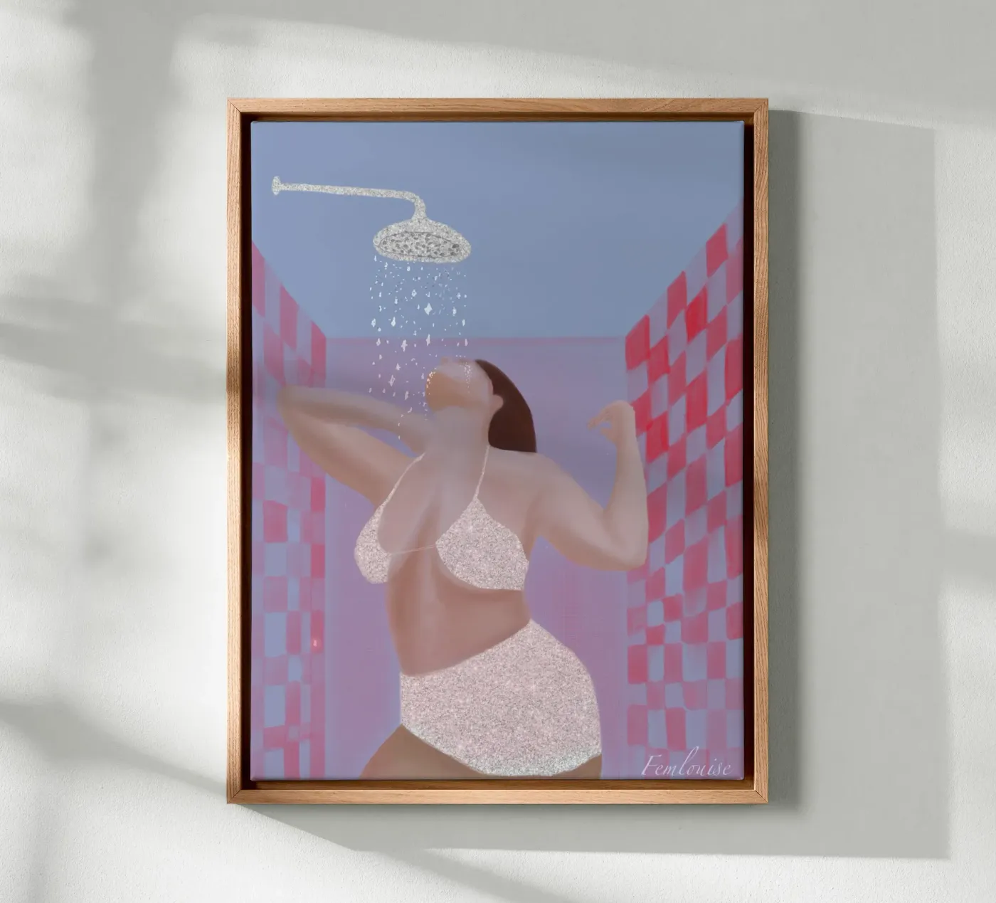 Self care tela da Femlouise.illustrations