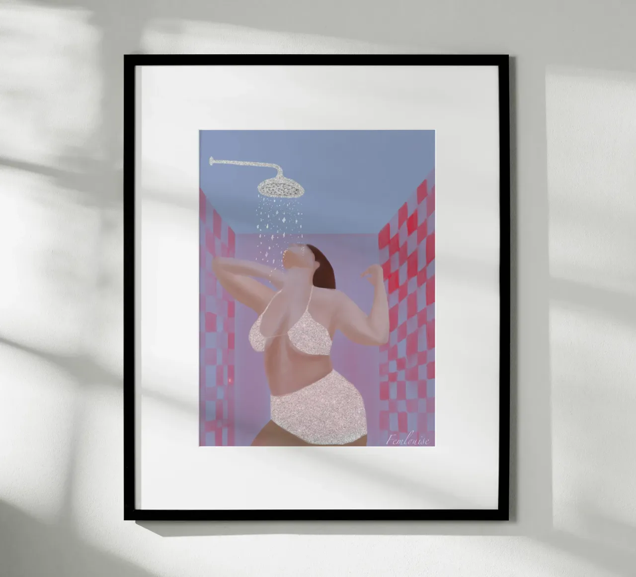 Self care poster da Femlouise.illustrations