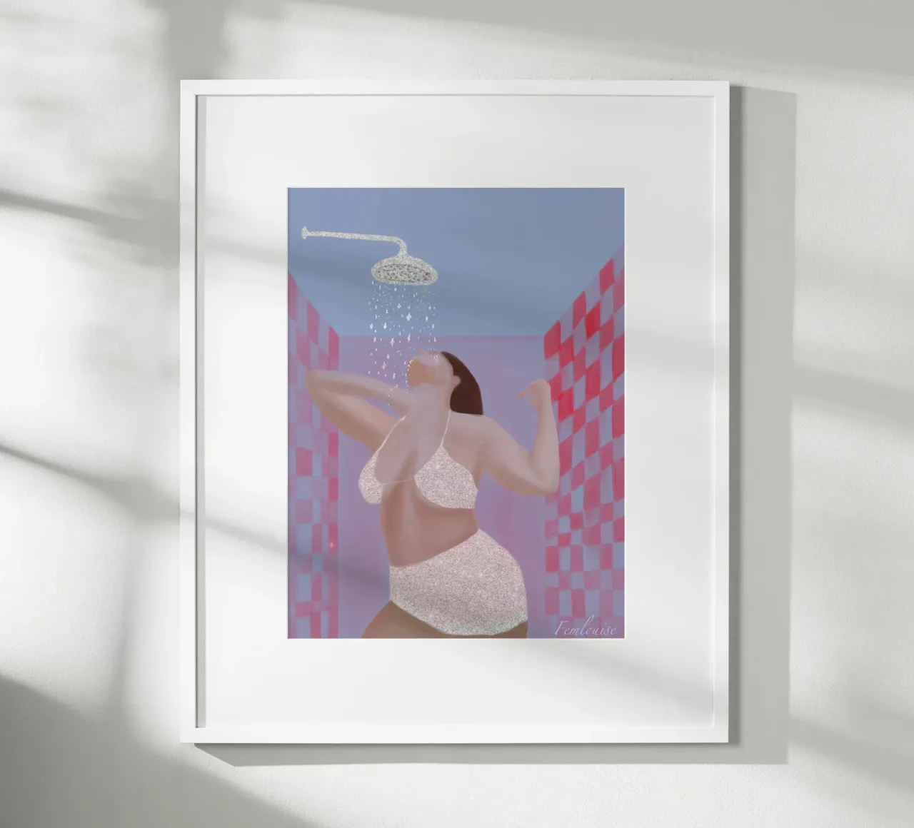 Self care poster da Femlouise.illustrations