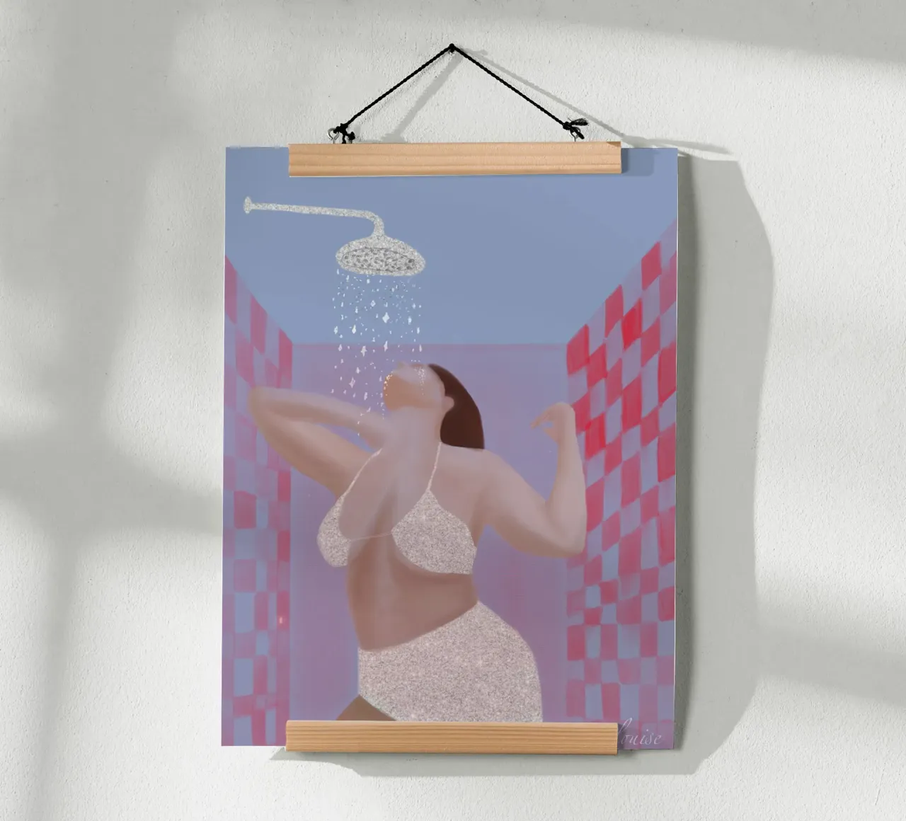 Self care poster da Femlouise.illustrations