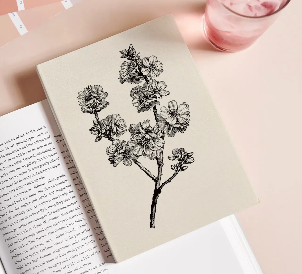 Apple Blossom Sketch no. 1 notebook by apoloprints