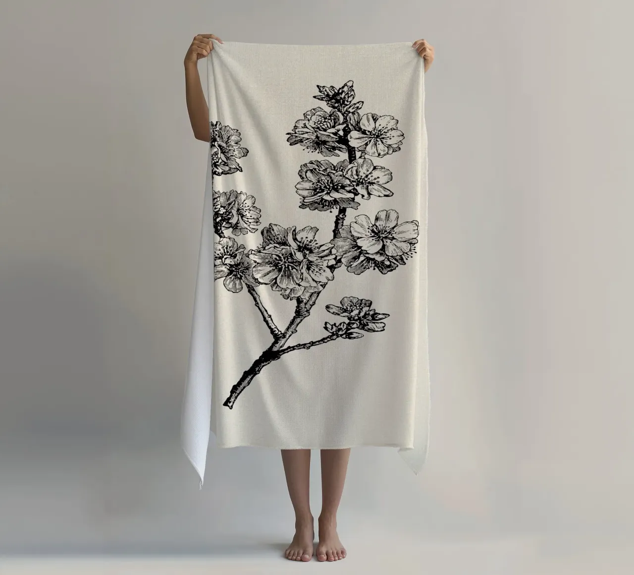 Apple Blossom Sketch no. 1 telo mare da apoloprints