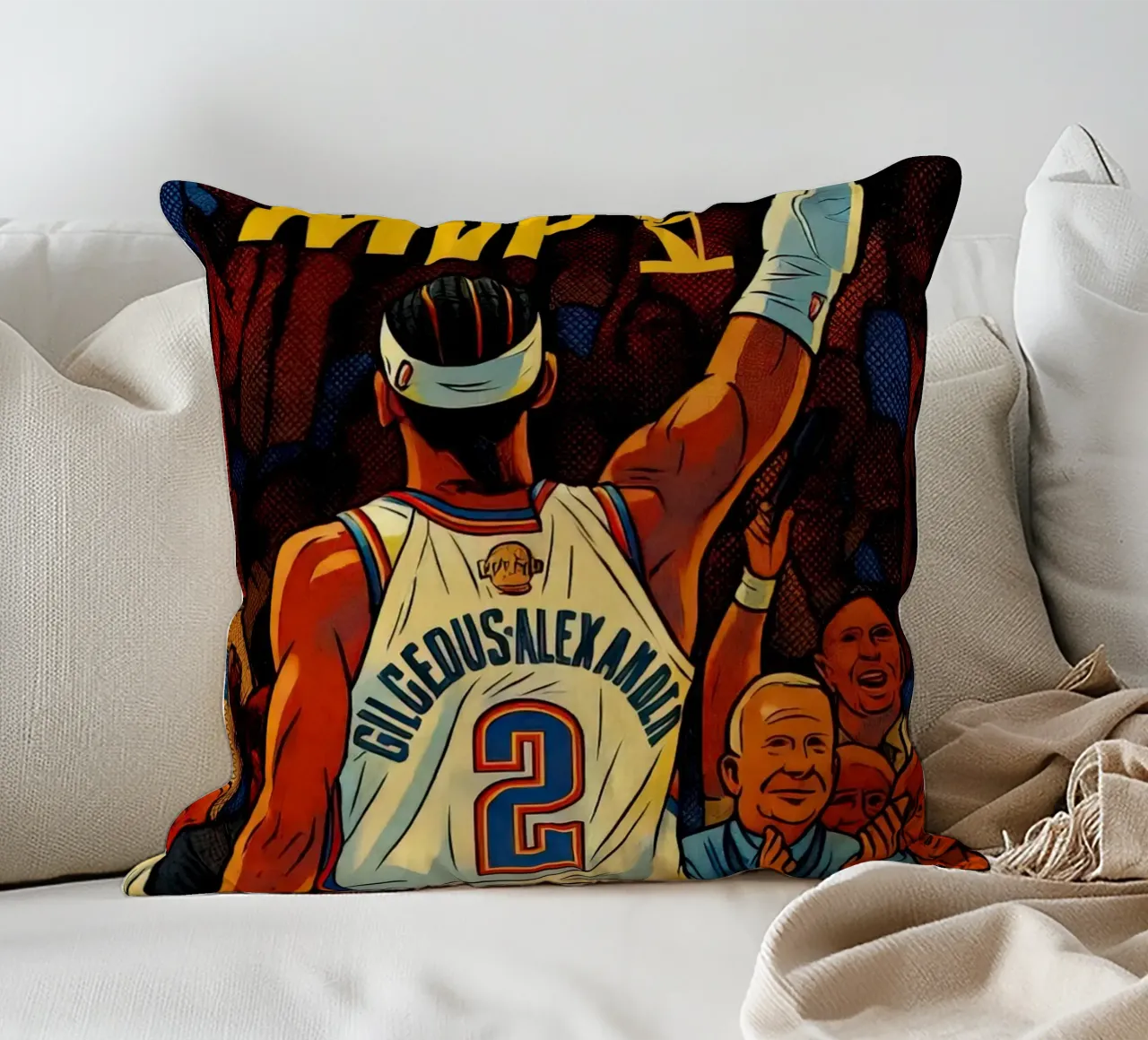 Gilgeous-Alexander cuscino da willtahuyshop