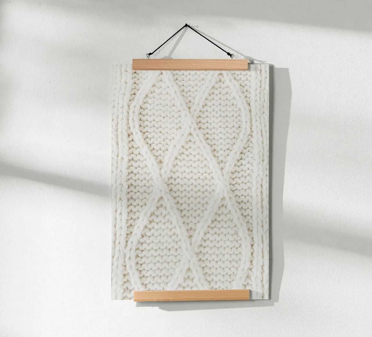 Bagliore invernale poster con telaio in alluminio da StillVibe Home