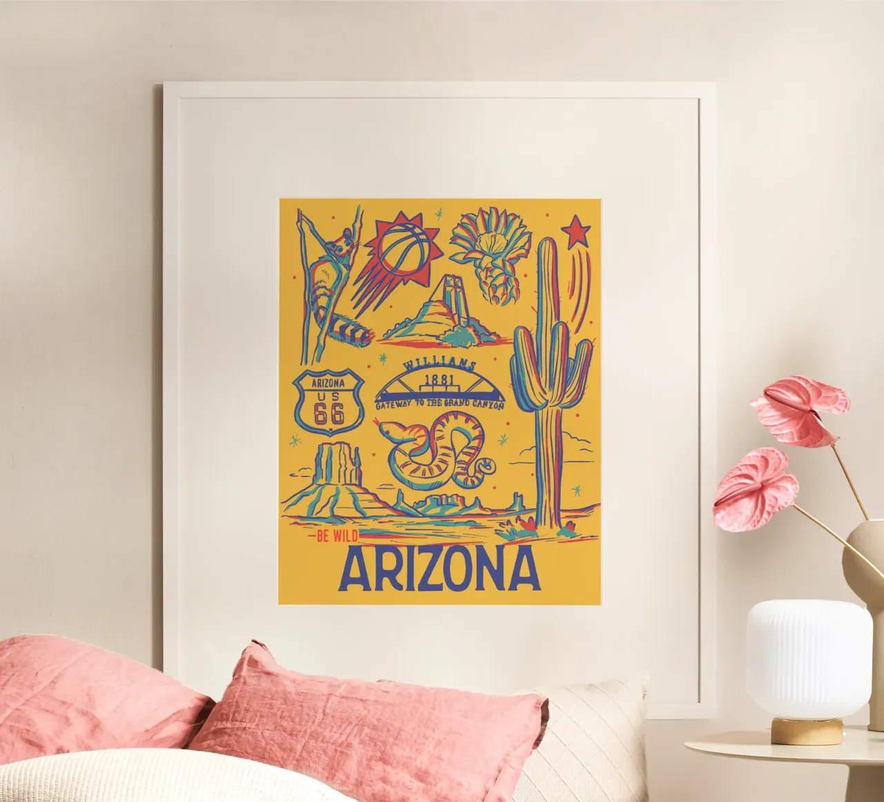 Arizona State Poster poster da hewitt shop