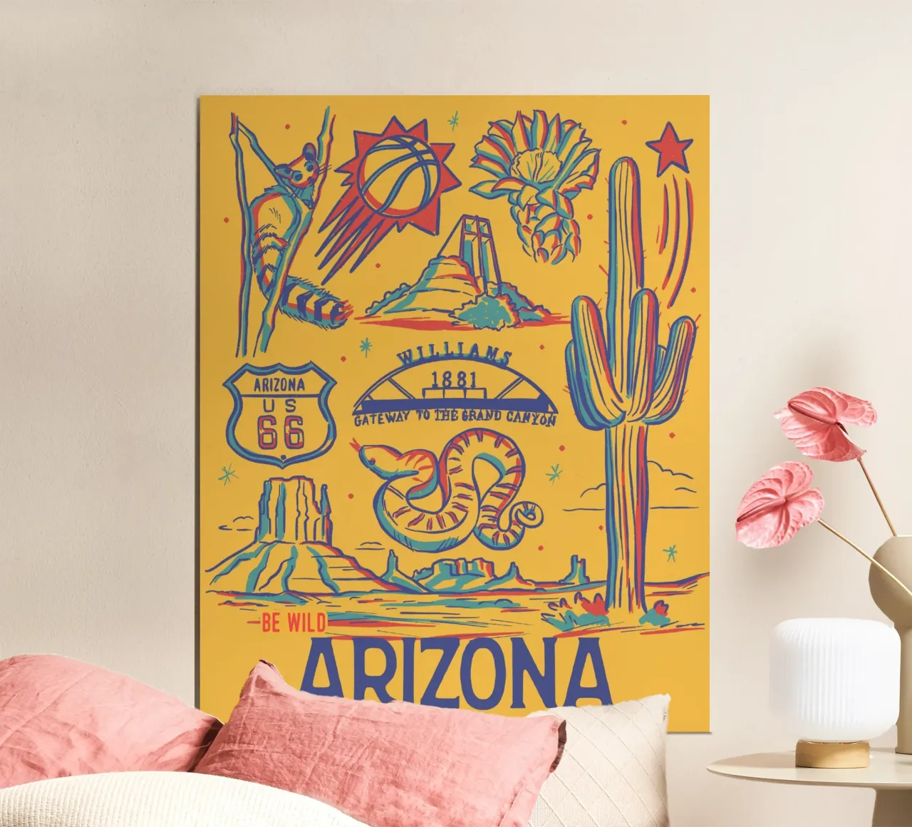 Arizona State Poster poster da hewitt shop