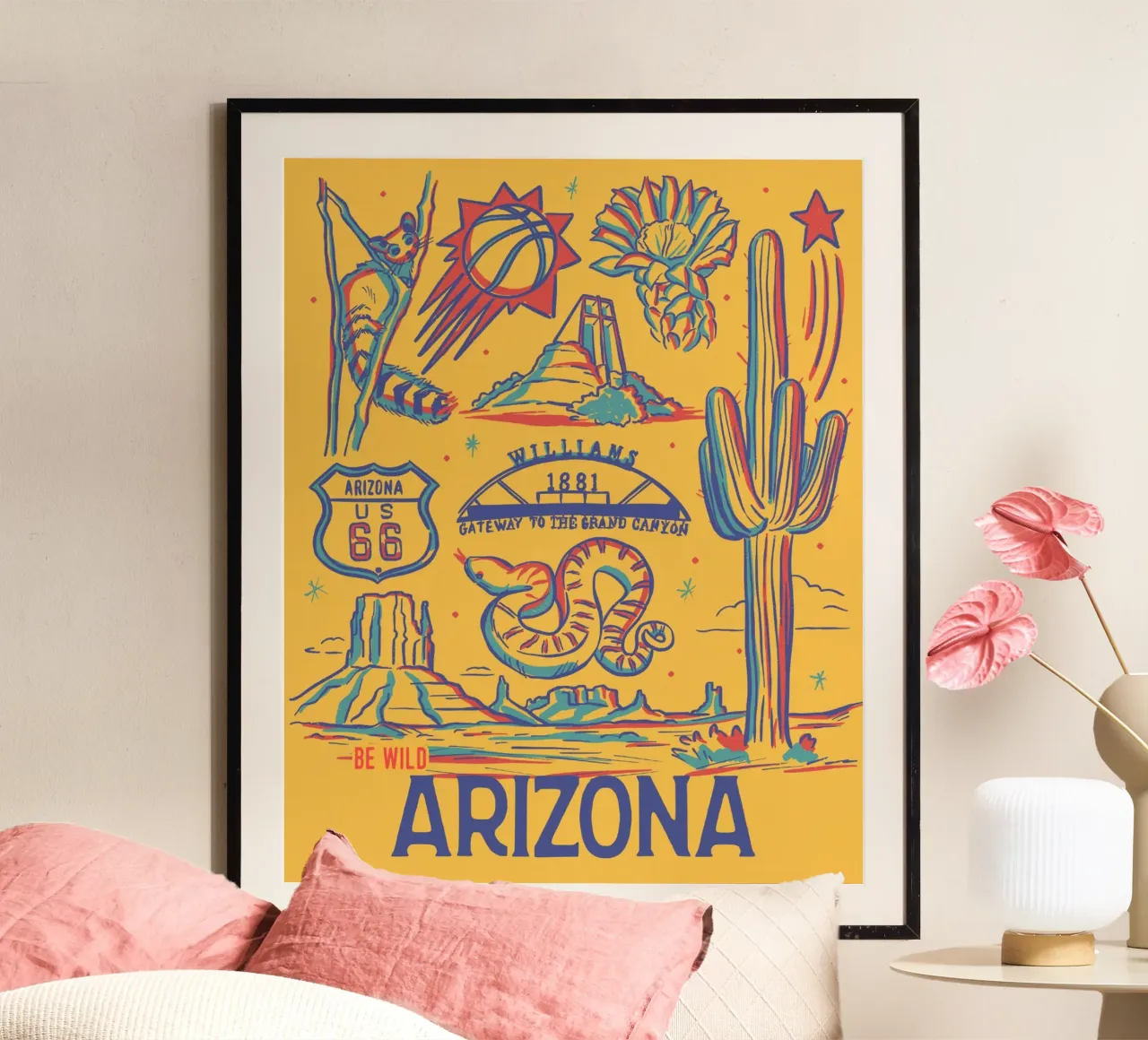 Arizona State Poster poster da hewitt shop