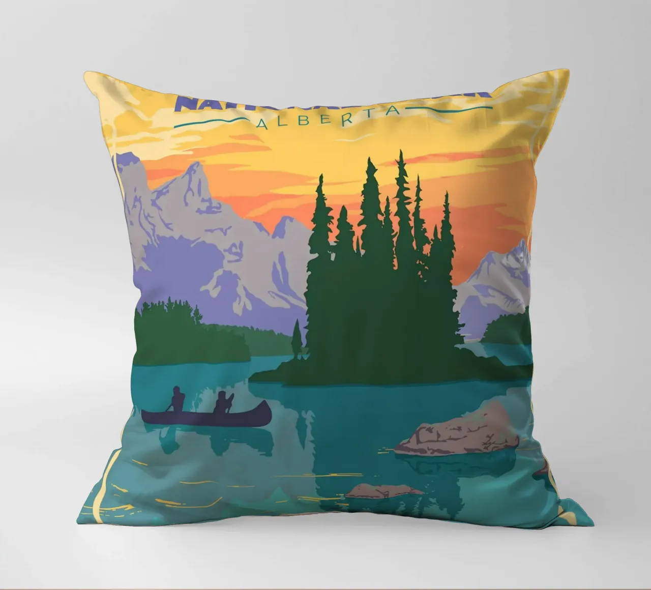 Parco nazionale di Jasper Alberta cuscino da hewitt shop