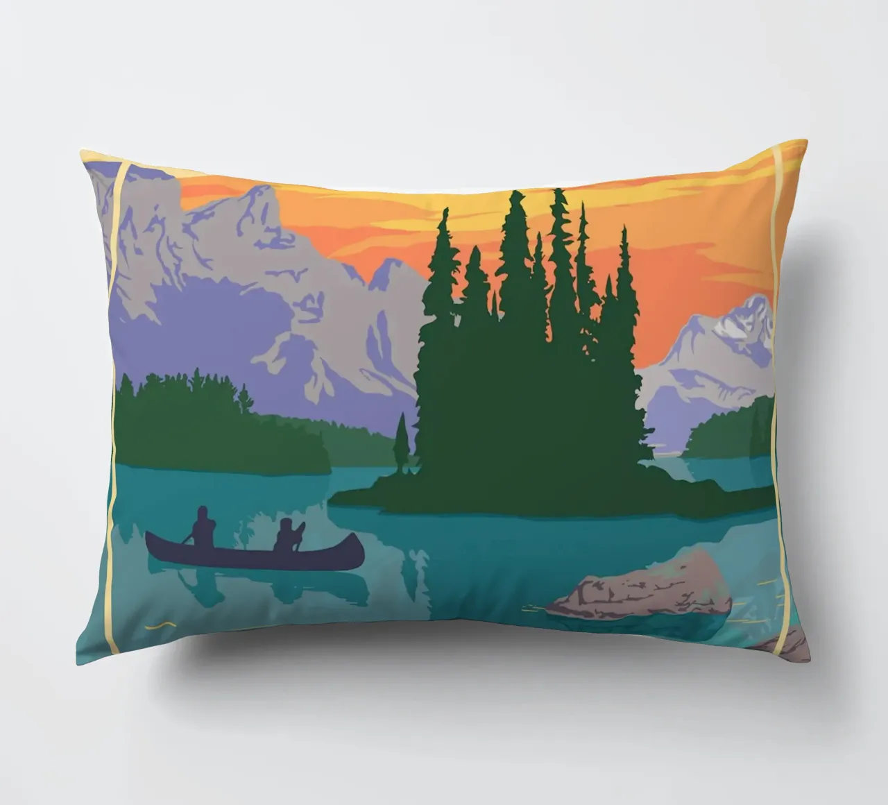 Parco nazionale di Jasper Alberta cuscino da hewitt shop