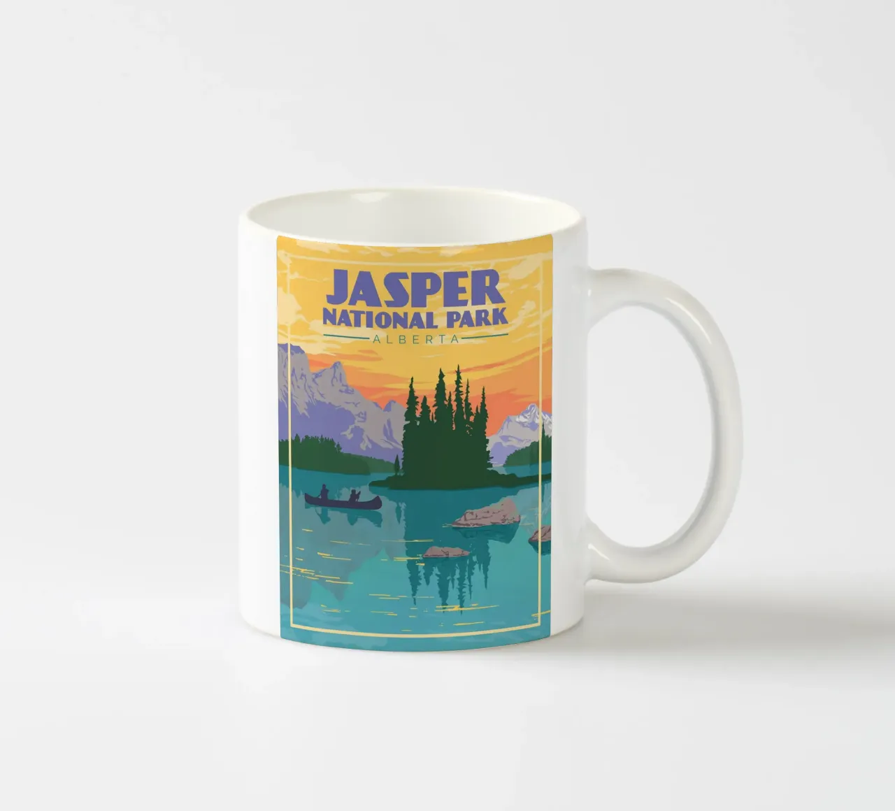 Parco nazionale di Jasper Alberta tazza in ceramica da hewitt shop