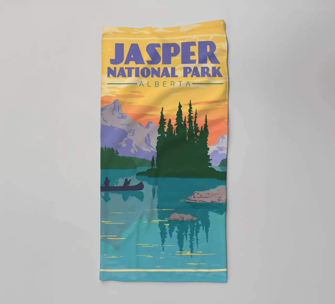 Parco nazionale di Jasper Alberta asciugamano da bagno da hewitt shop