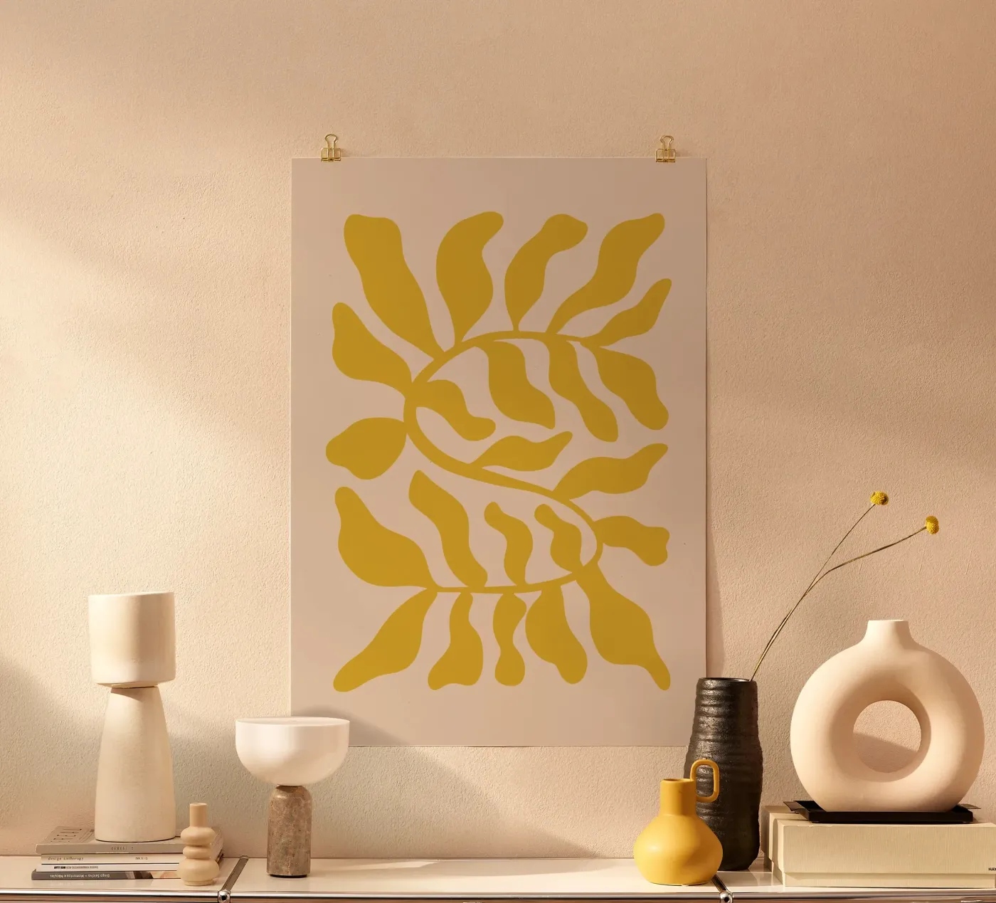 Sunlit Leaves poster da vintageshop