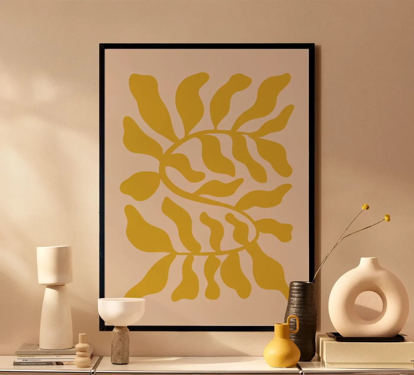 Sunlit Leaves poster da vintageshop