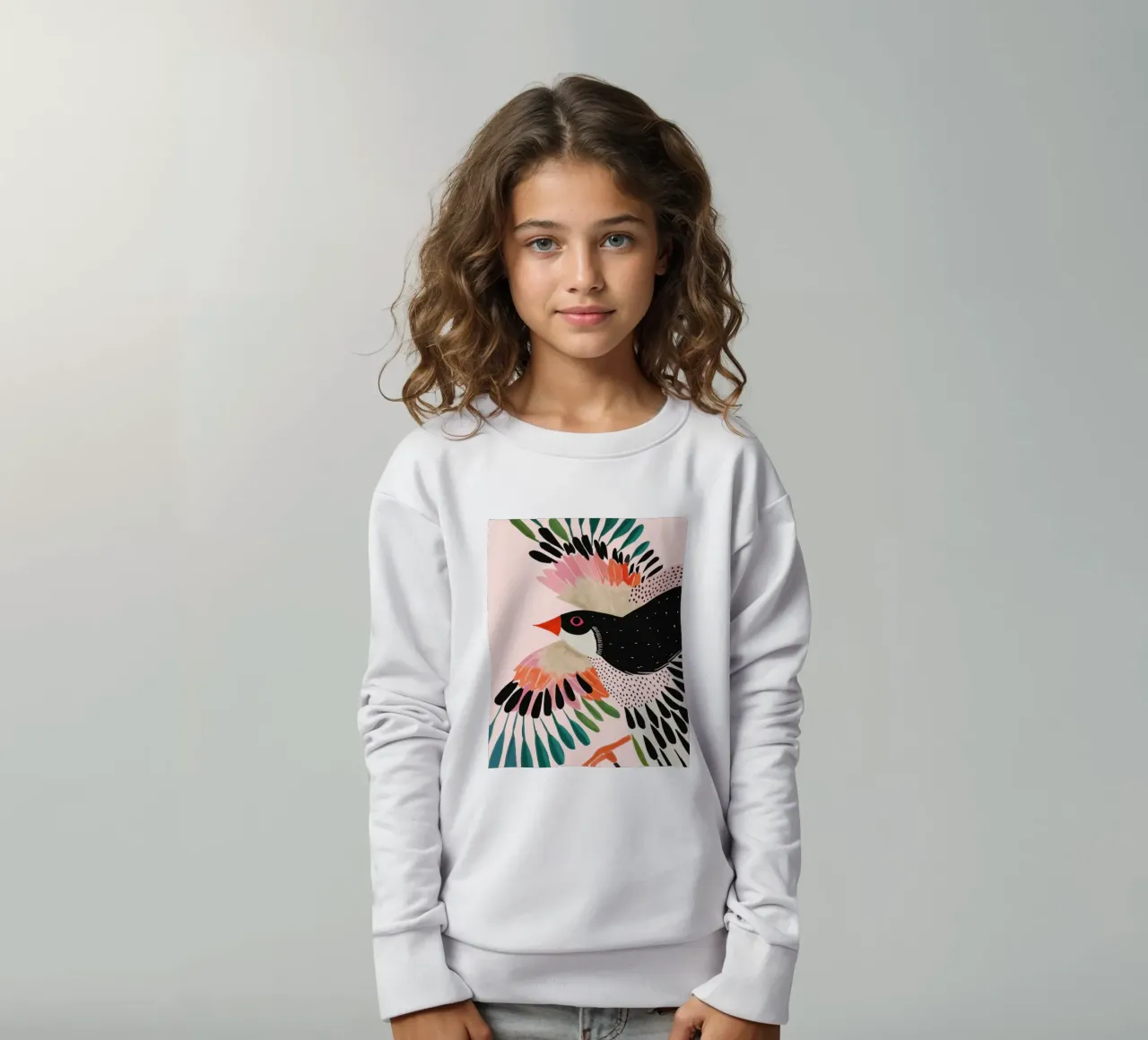 Ali colorate felpa bambino da ArtsySesta