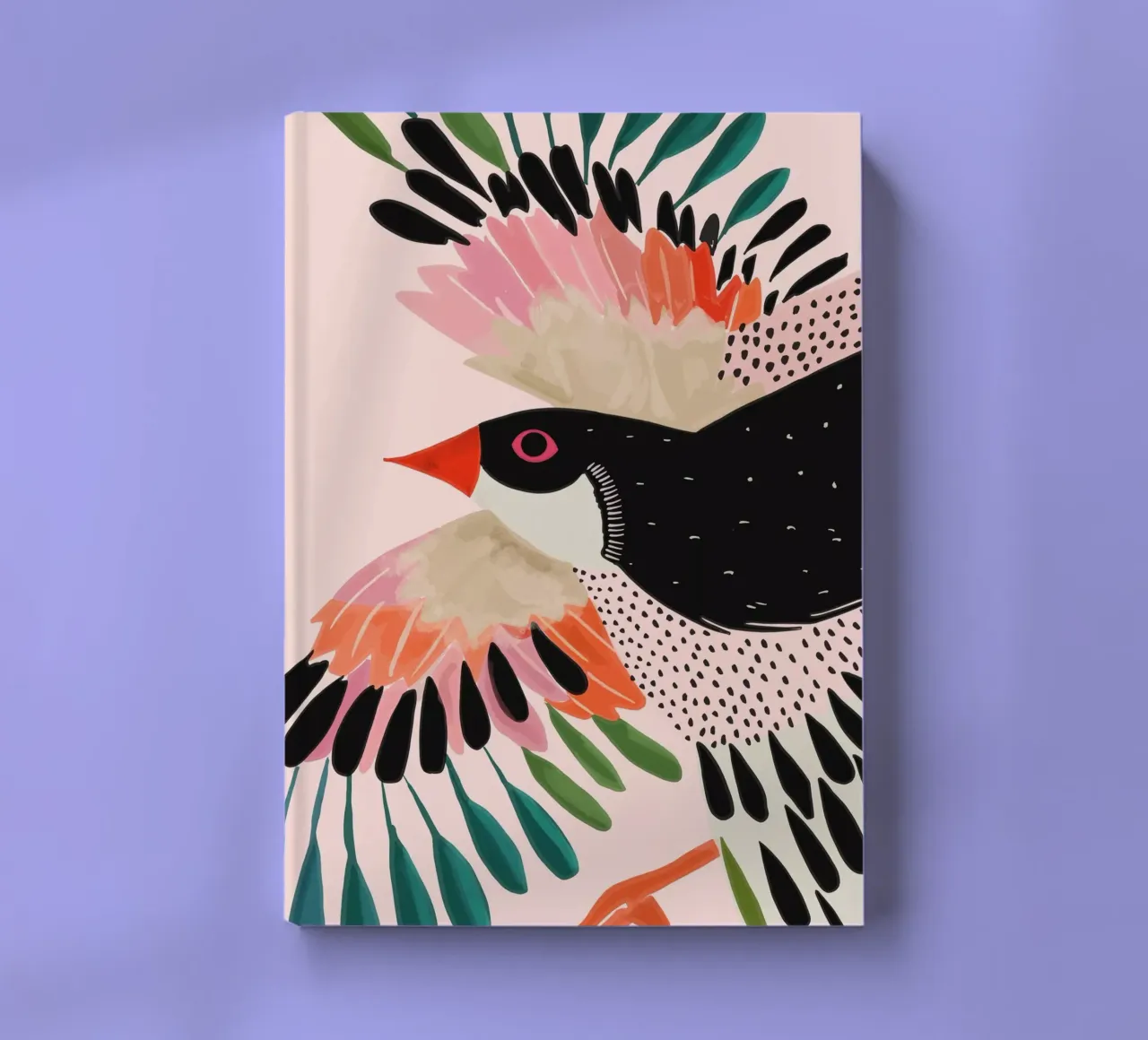 Kleurrijke vleugels notitieboek van ArtsySesta