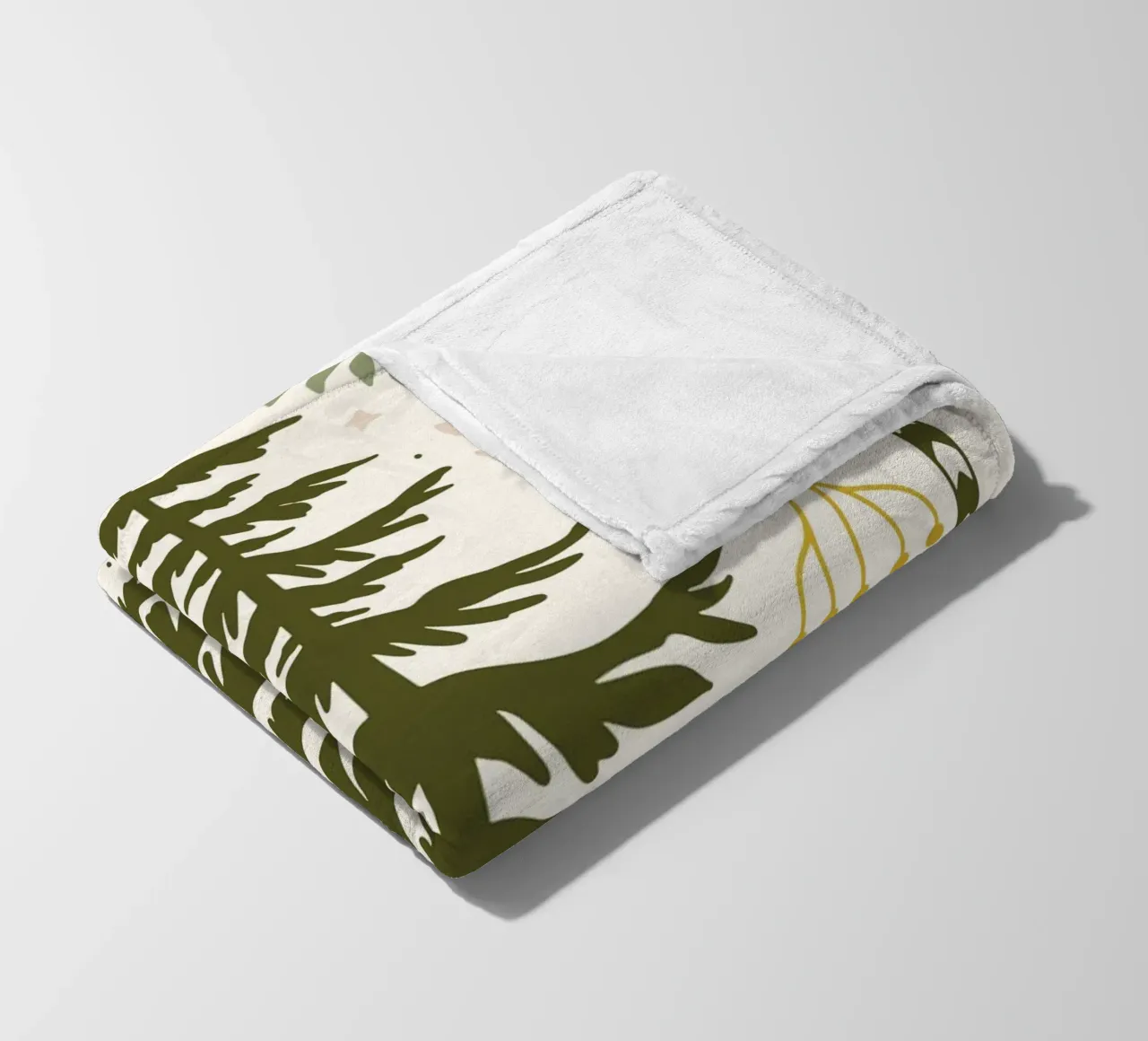 Forest Harmony coperta in pile da vintageshop