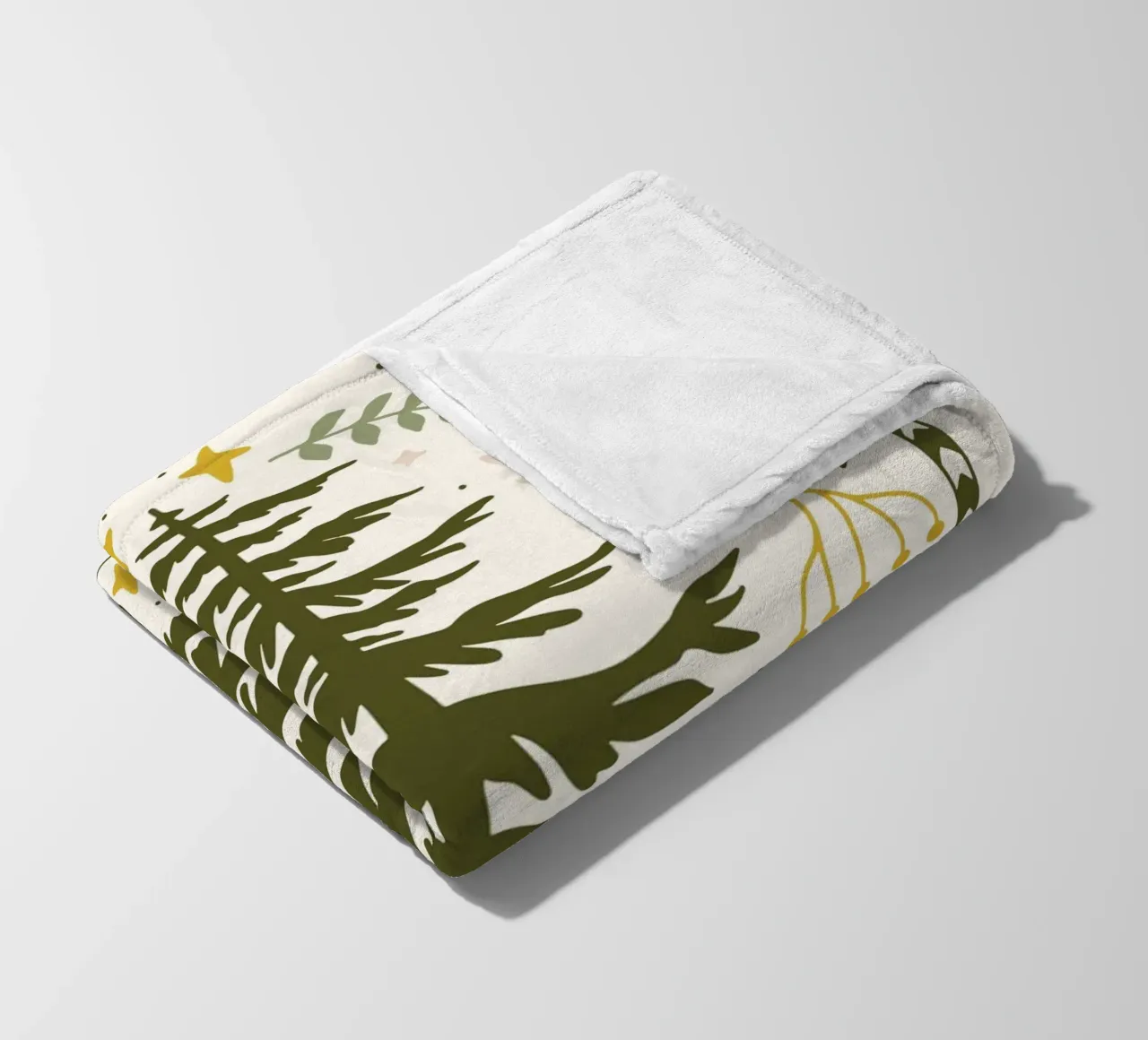 Forest Harmony coperta in pile da vintageshop