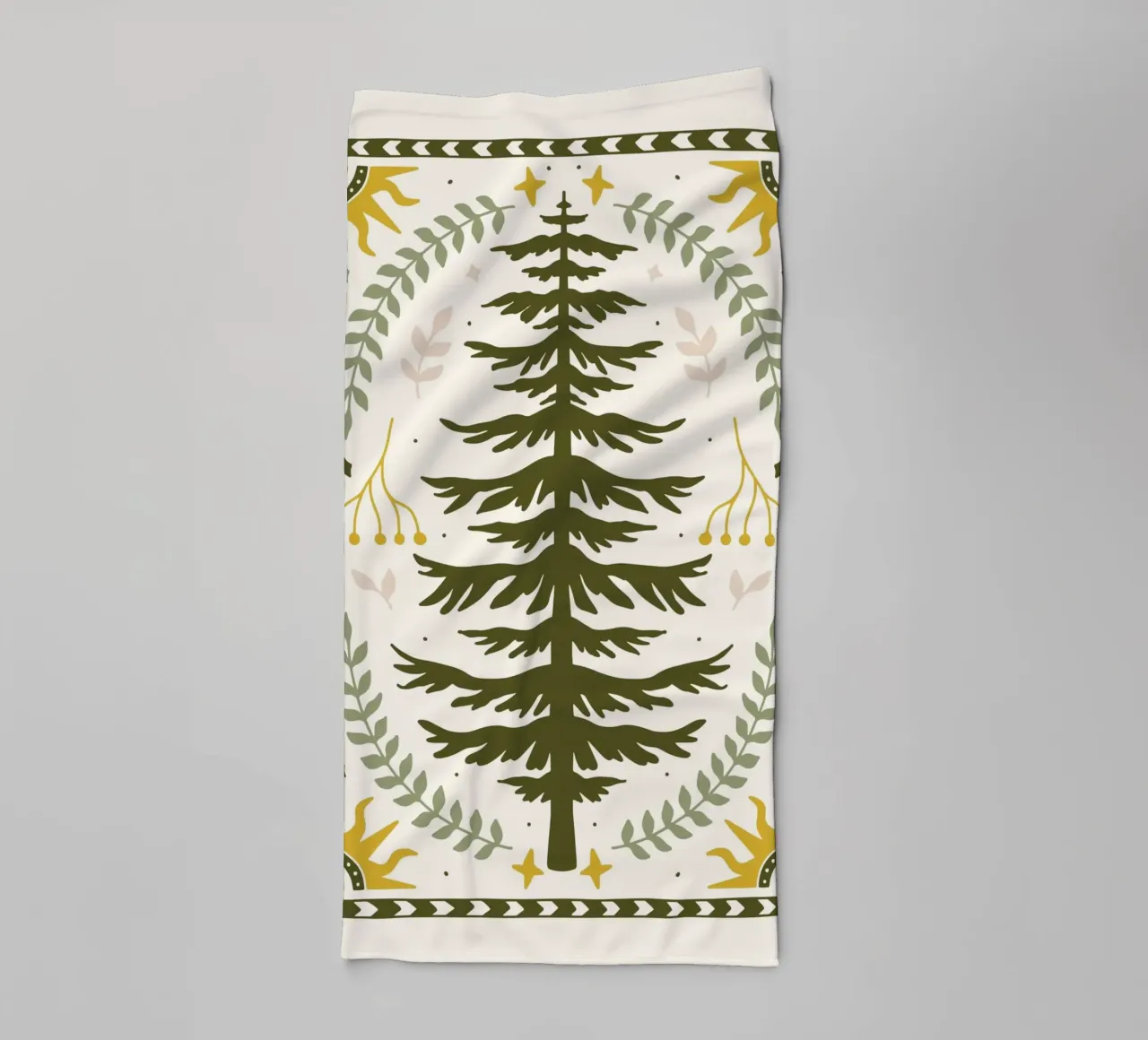 Forest Harmony asciugamano da bagno da vintageshop