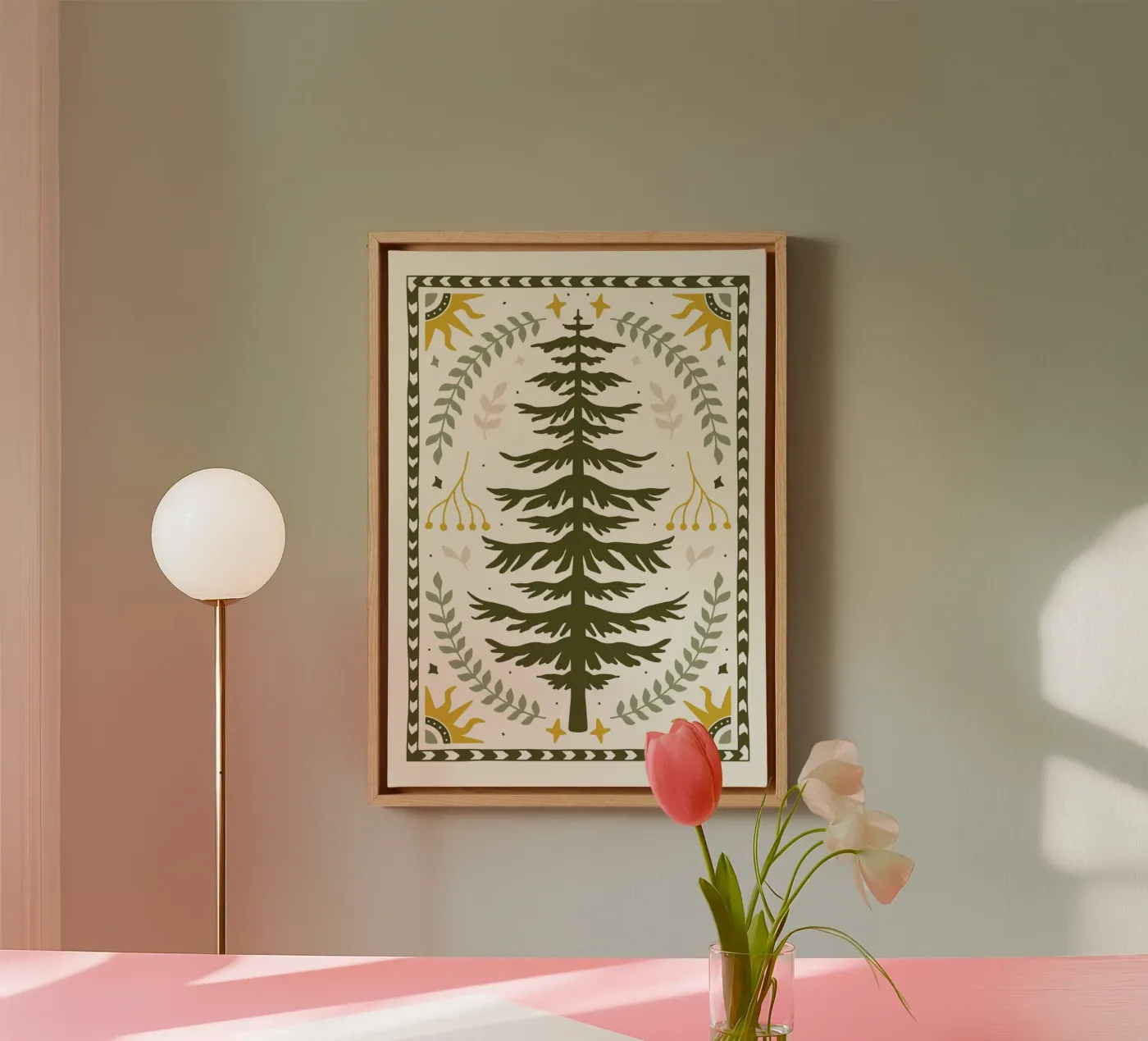 Forest Harmony tela da vintageshop