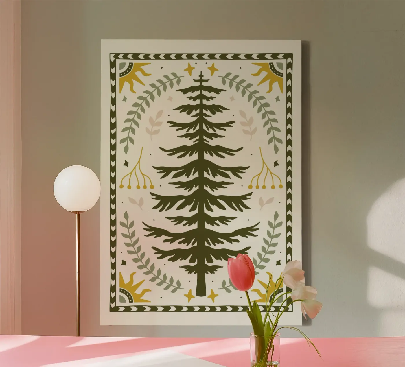 Forest Harmony tela da vintageshop