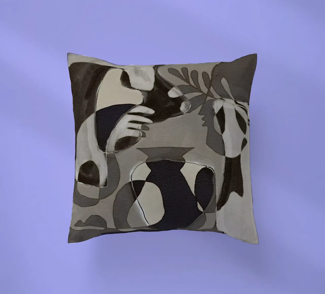 Essence 1 cuscino da Shatha Al Dafai