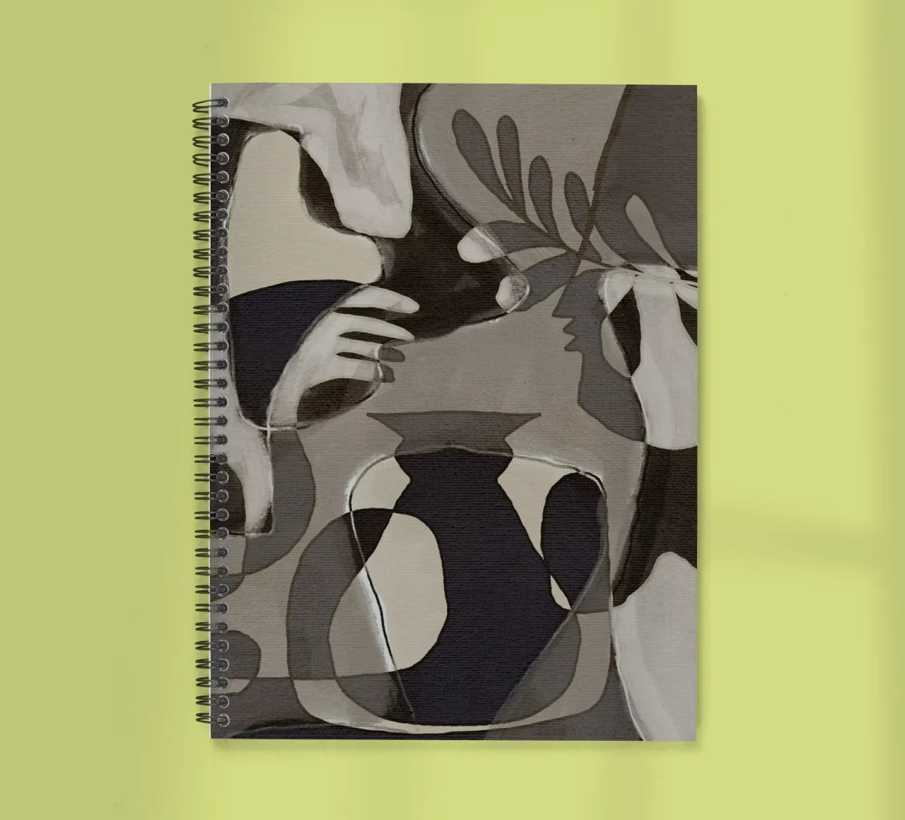 Essence 1 spiral notebook by Shatha Al Dafai