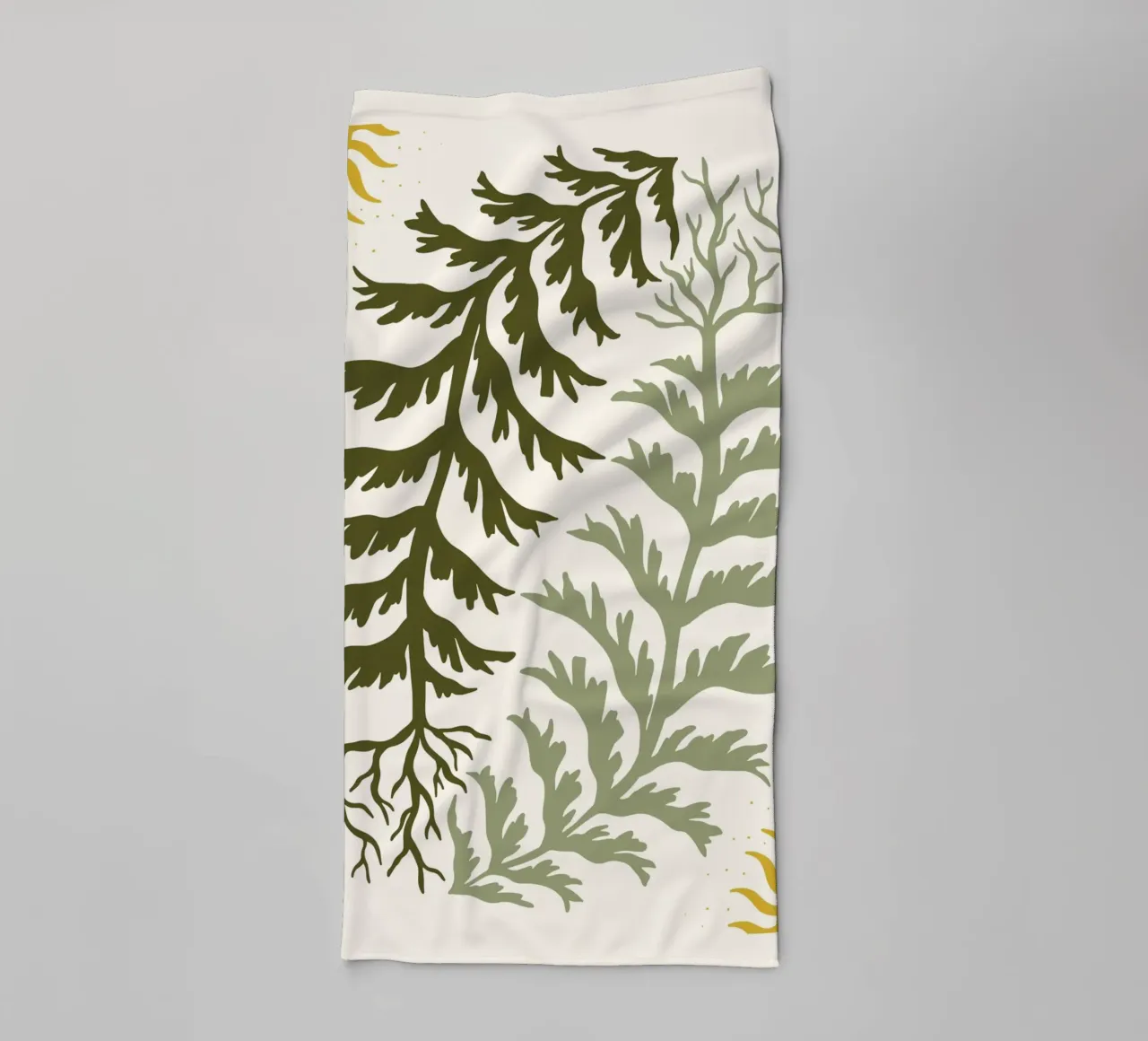 Sun and Seaweed asciugamano da bagno da vintageshop