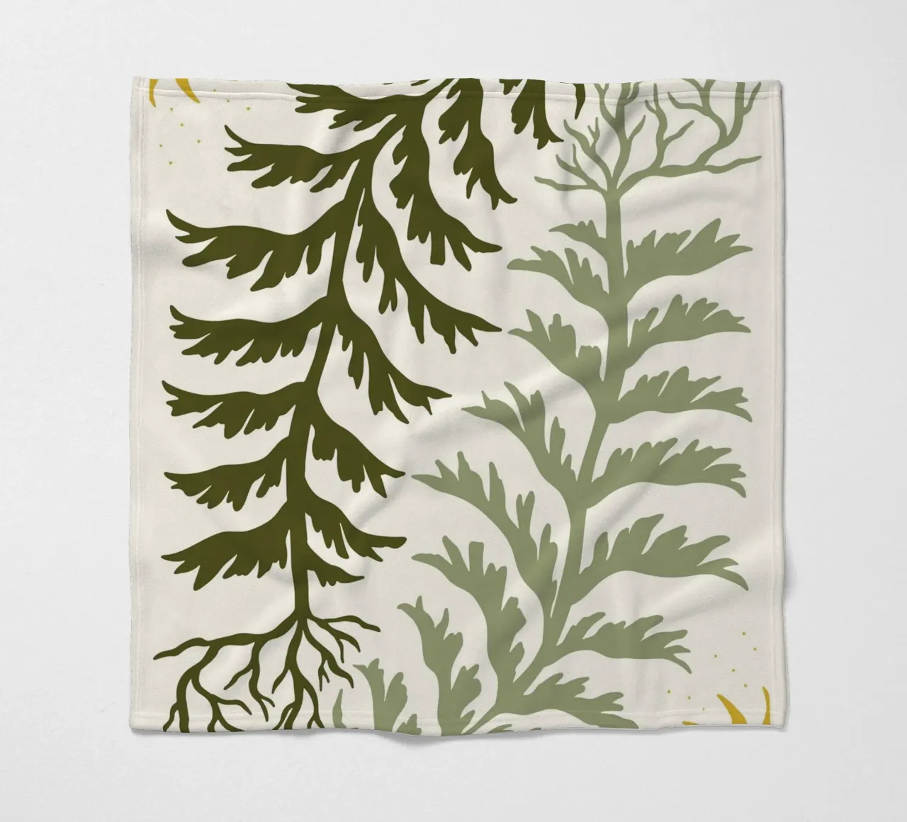 Sun and Seaweed coperta in pile da vintageshop