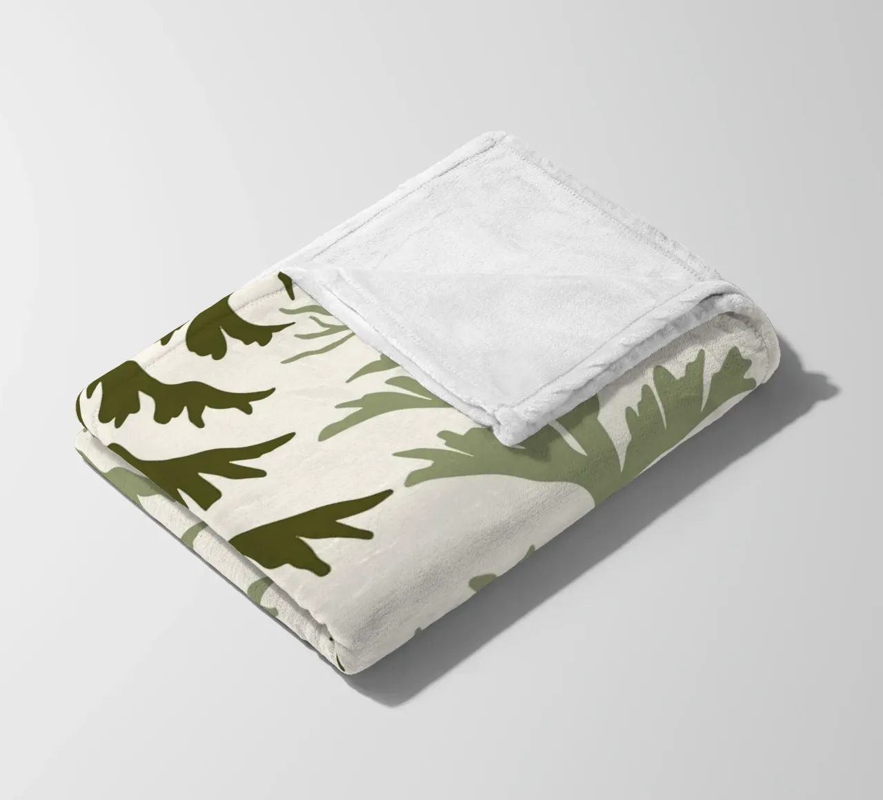 Sun and Seaweed coperta in pile da vintageshop