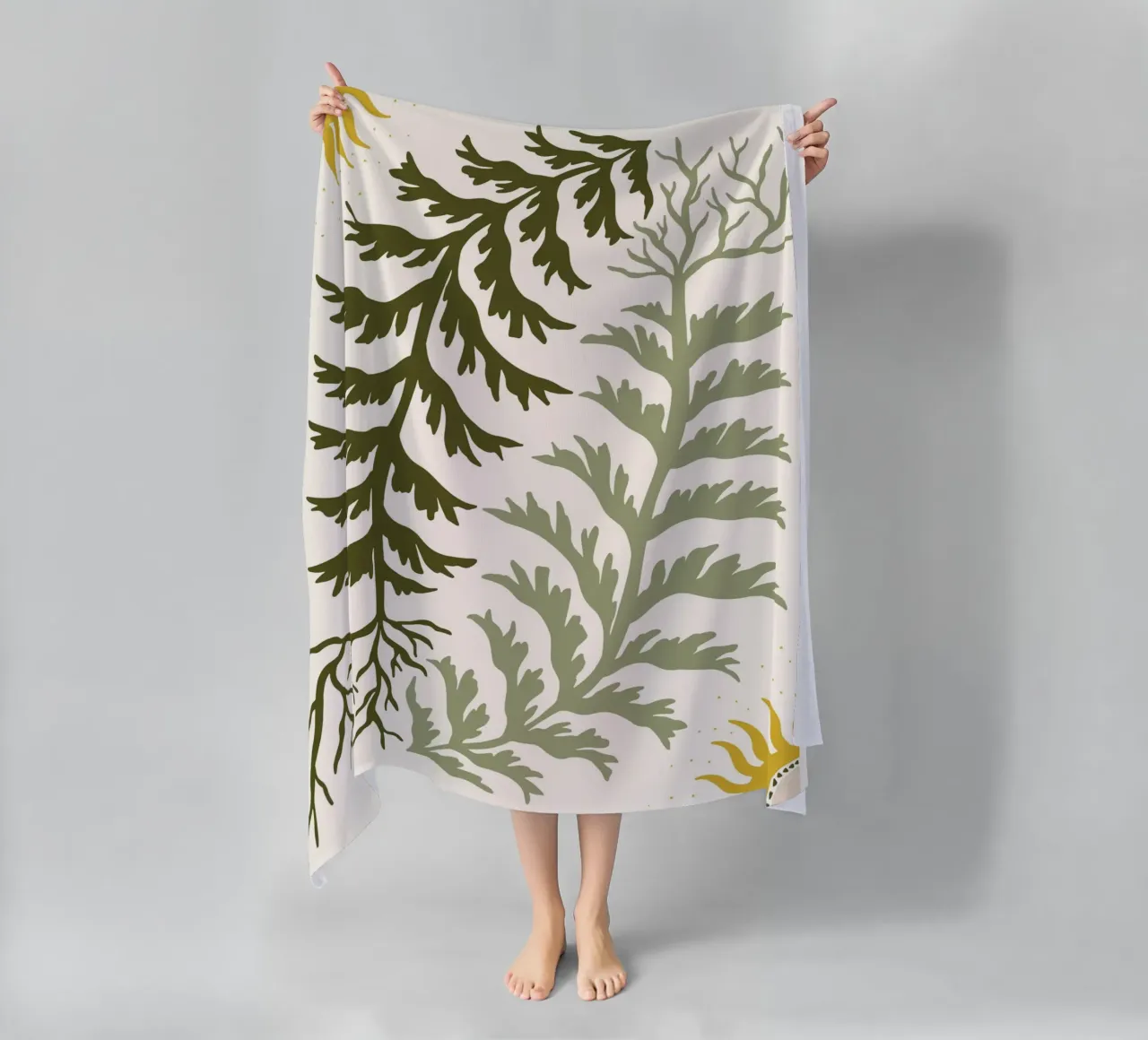 Sun and Seaweed telo mare da vintageshop