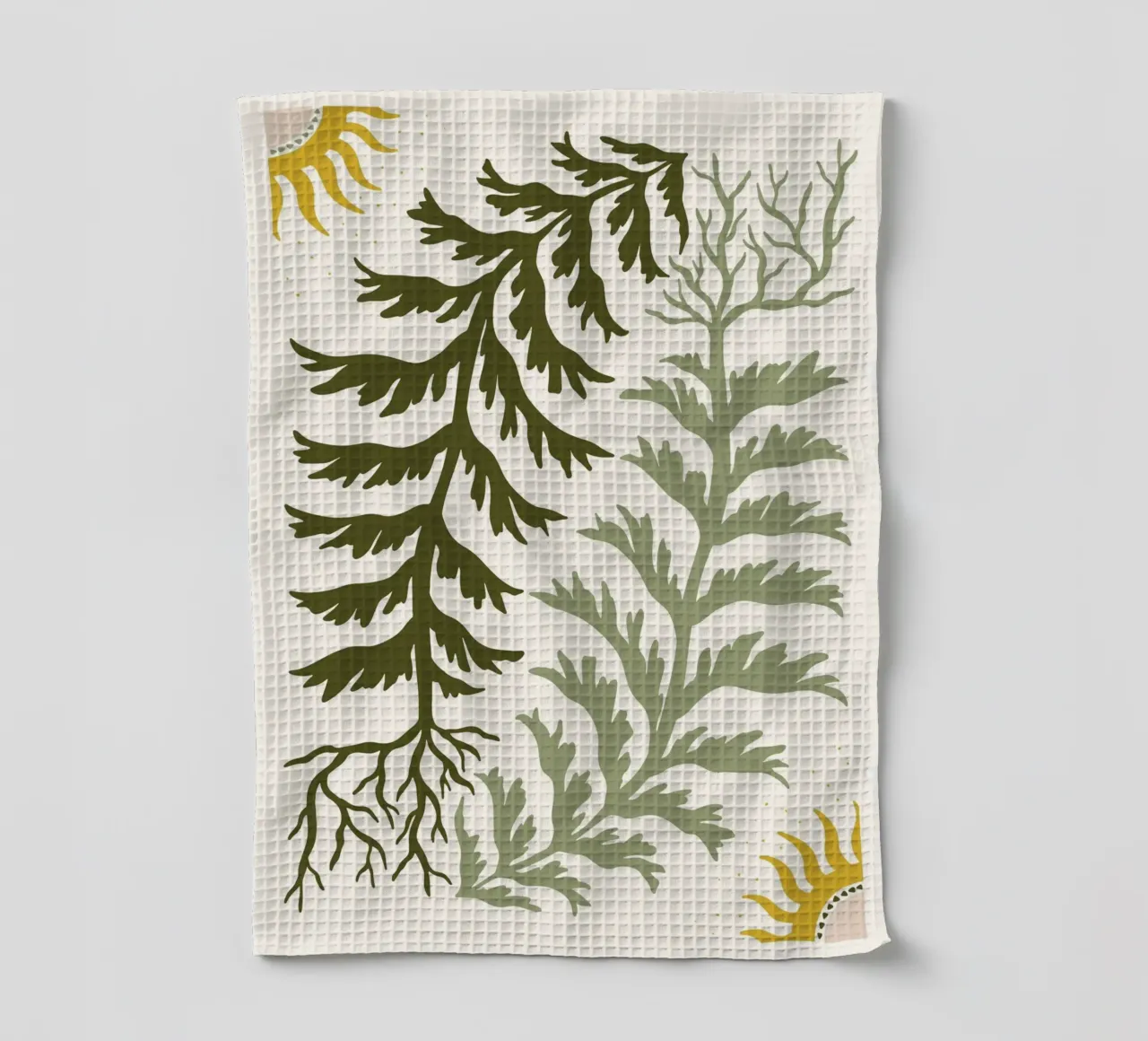 Sun and Seaweed canovaccio da cucina da vintageshop