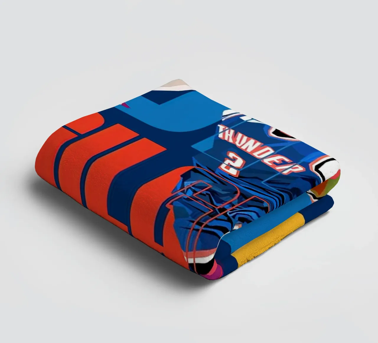 shai gilgeous alexander asciugamano da bagno da willtahuyshop