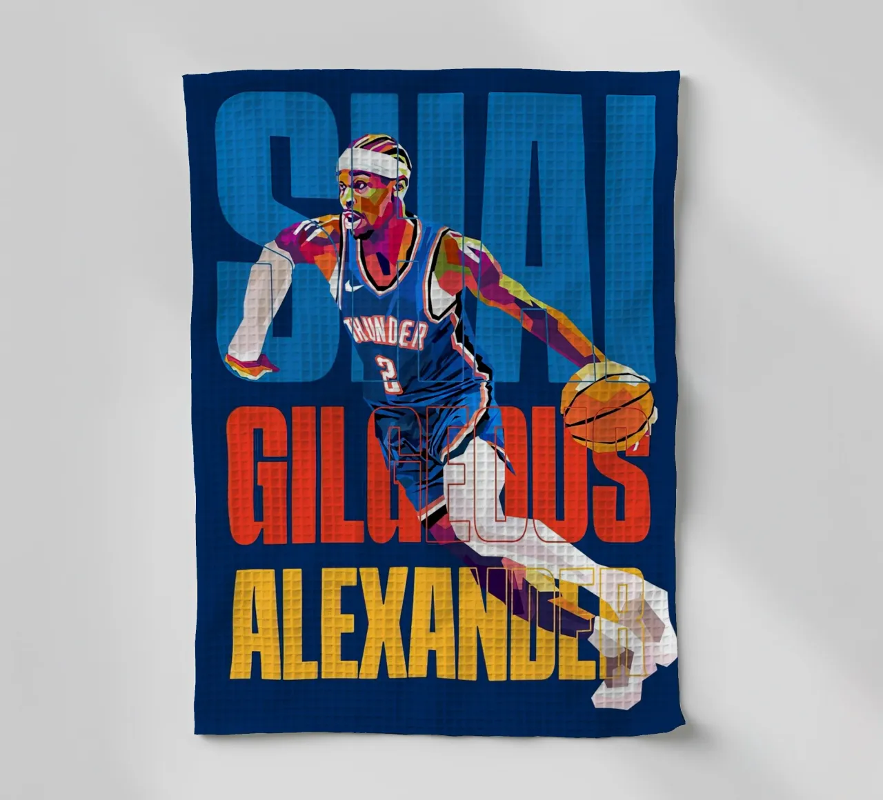 shai gilgeous alexander canovaccio da cucina da willtahuyshop