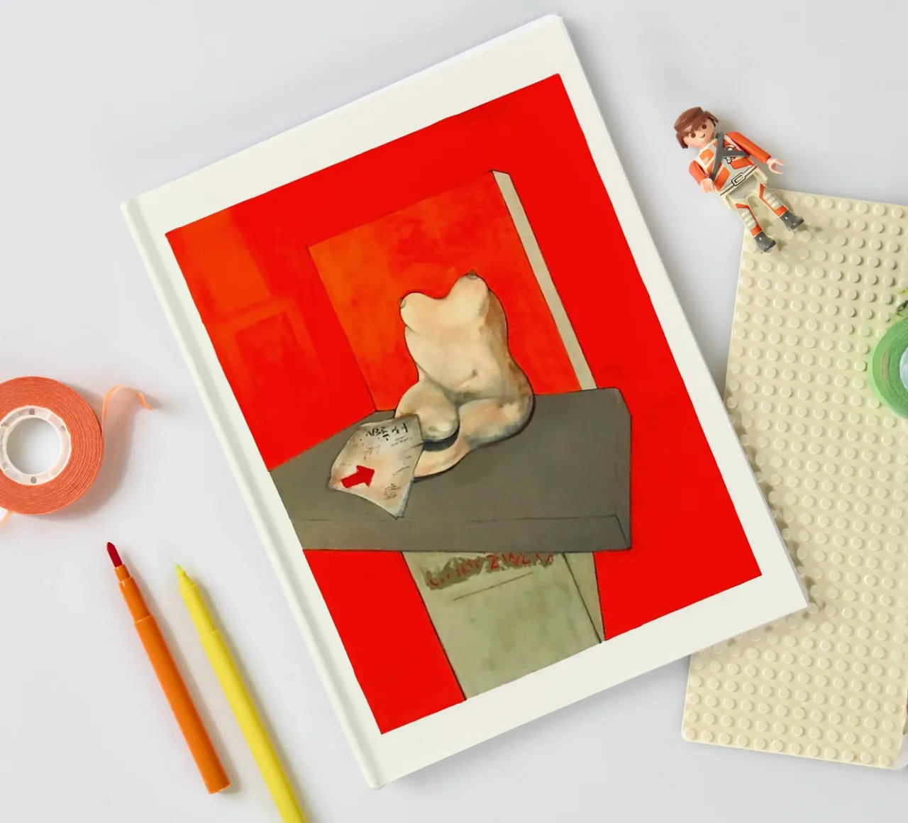 Study of the Human Body by Ingres notebook by Collins Shop