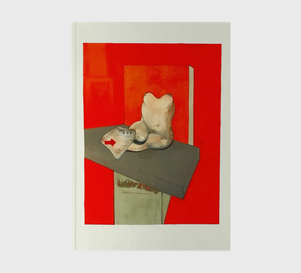 Study of the Human Body by Ingres notebook by Collins Shop