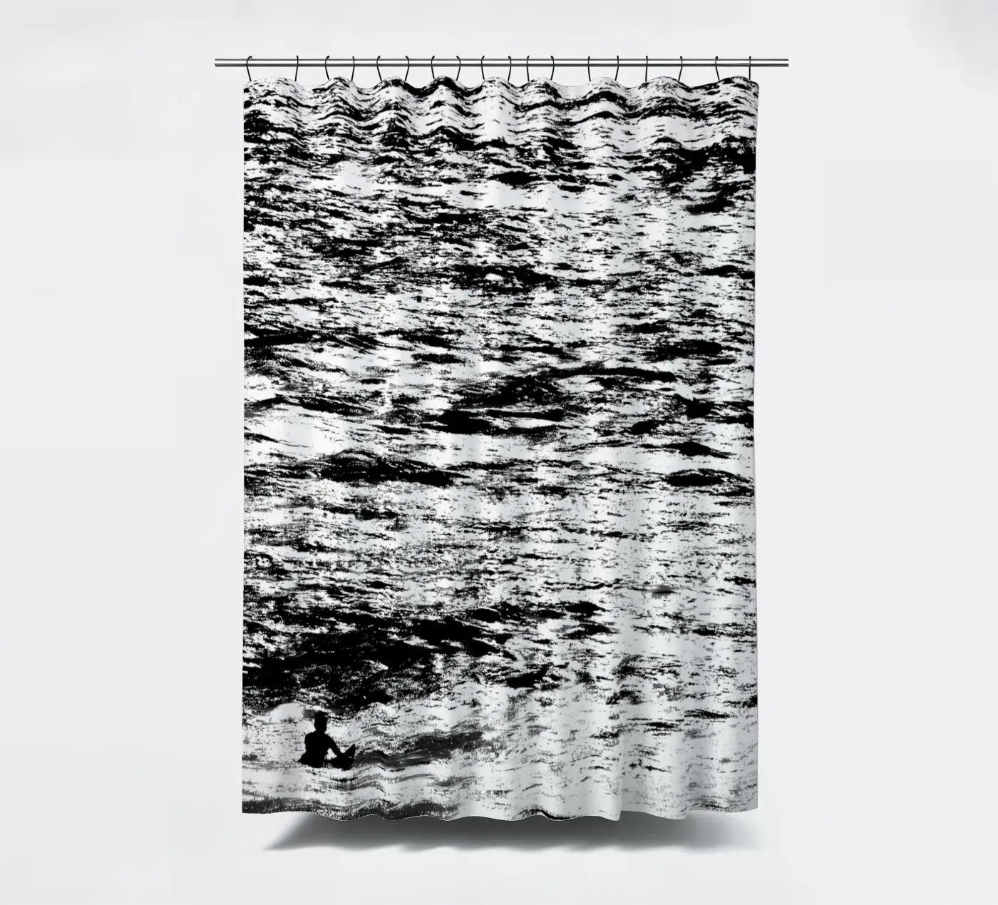 Surf Duschvorhang von Tal Paz-Fridman