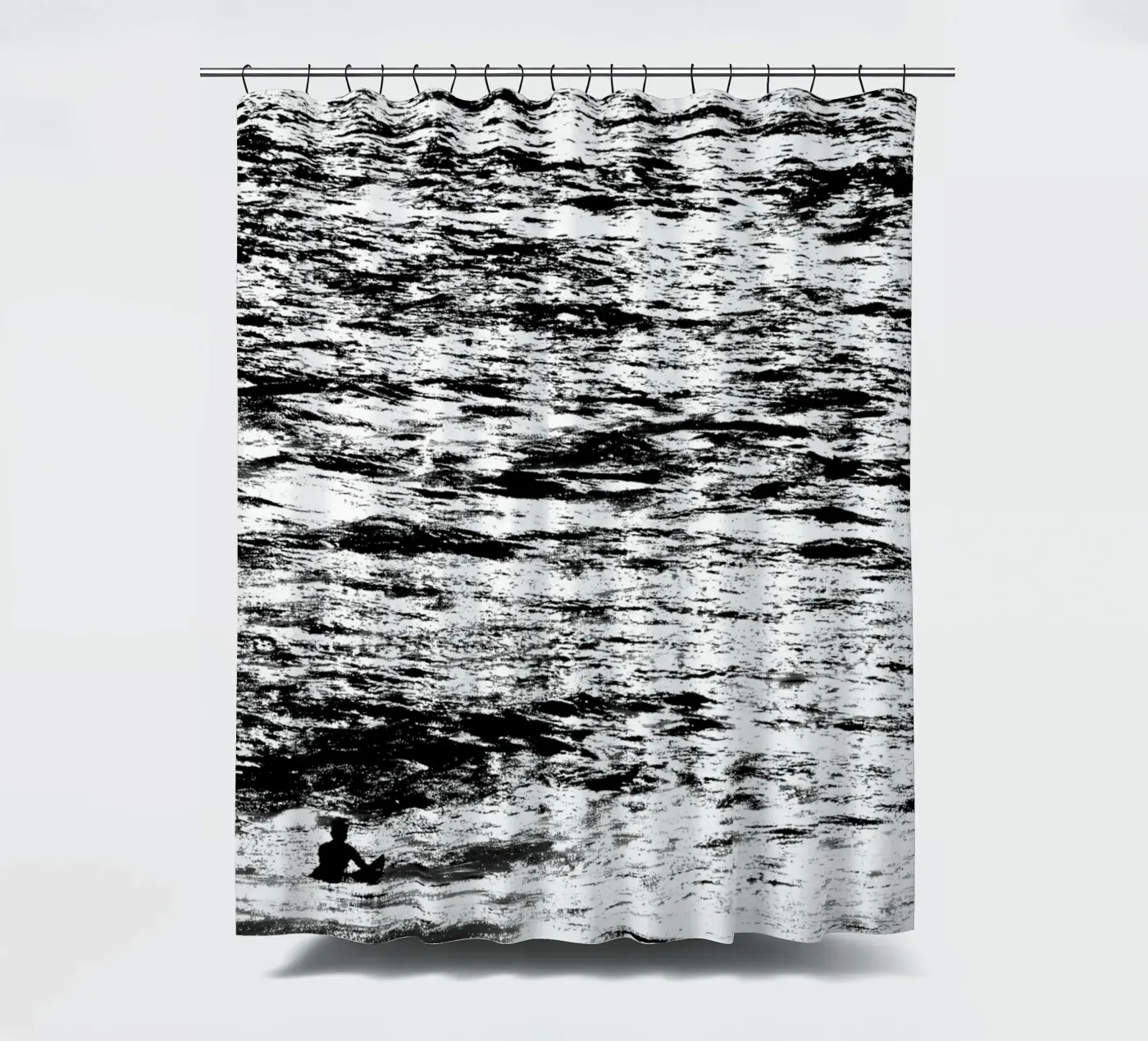 Surf Duschvorhang von Tal Paz-Fridman