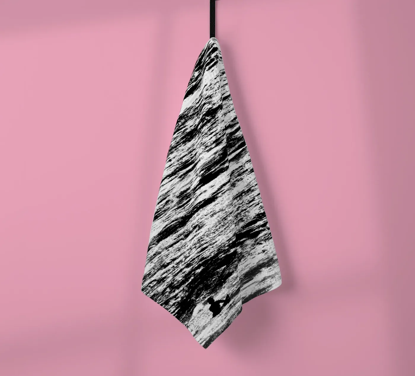 Surf tea towel by Tal Paz-Fridman