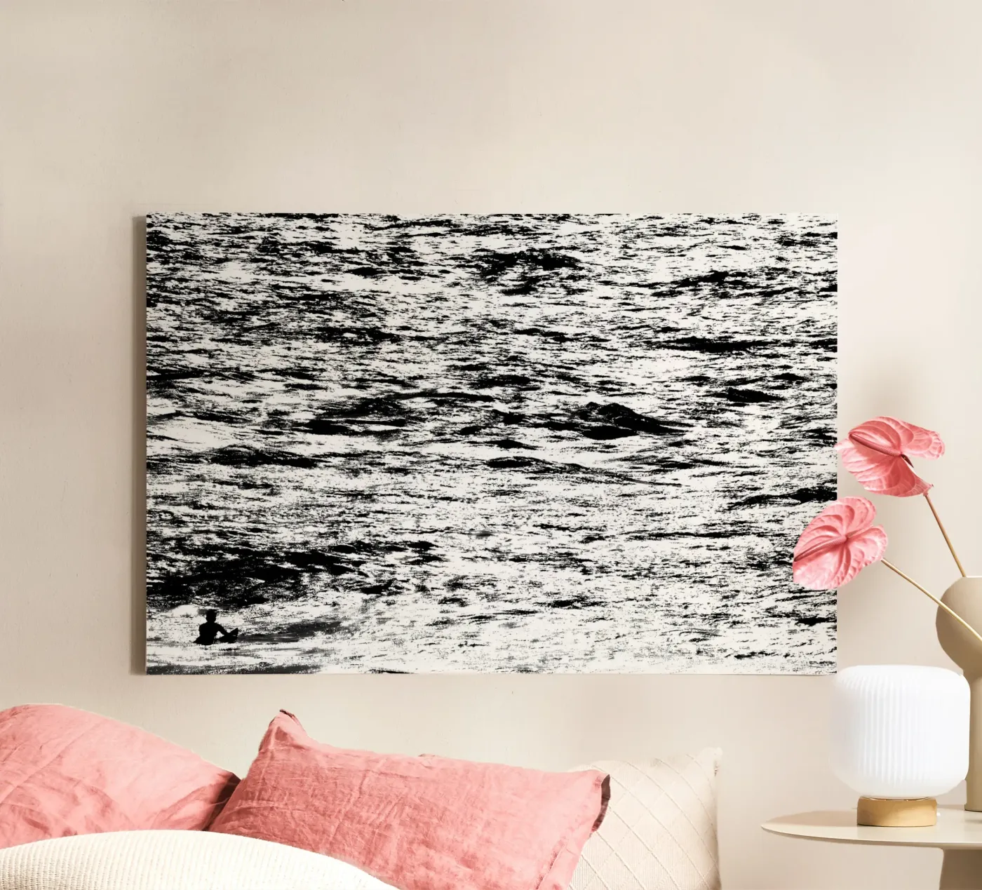 Surf canvas by Tal Paz-Fridman