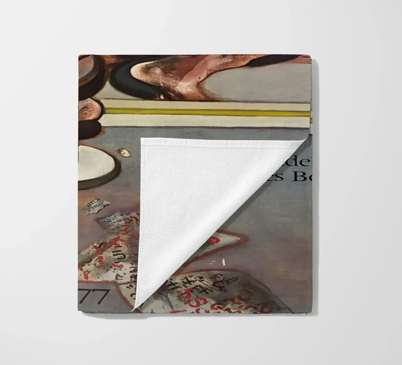 manifesto di mostra di francis bacon anni '70 telo mare da Collins Shop