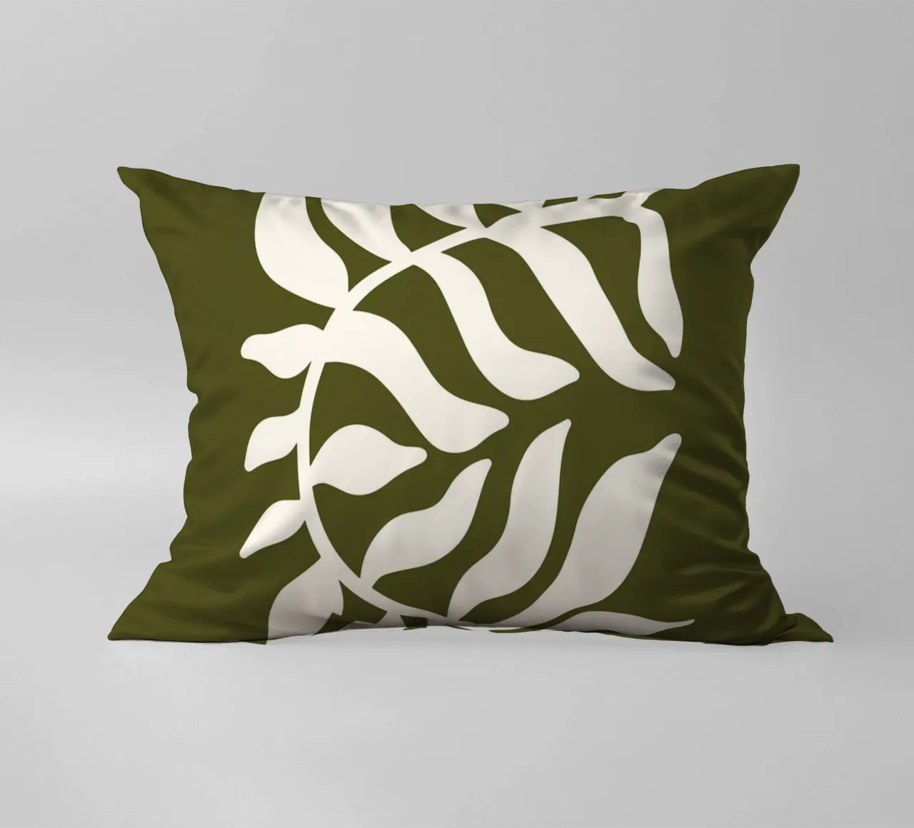 Olive Branch Silhouette cuscino da vintageshop