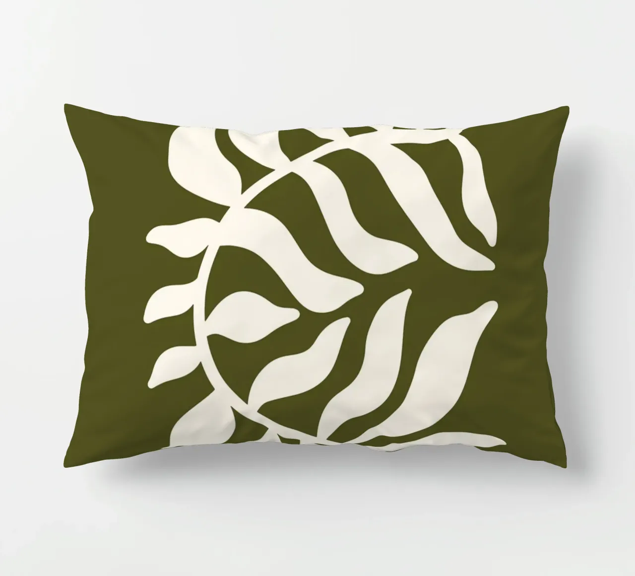 Olive Branch Silhouette cuscino da vintageshop