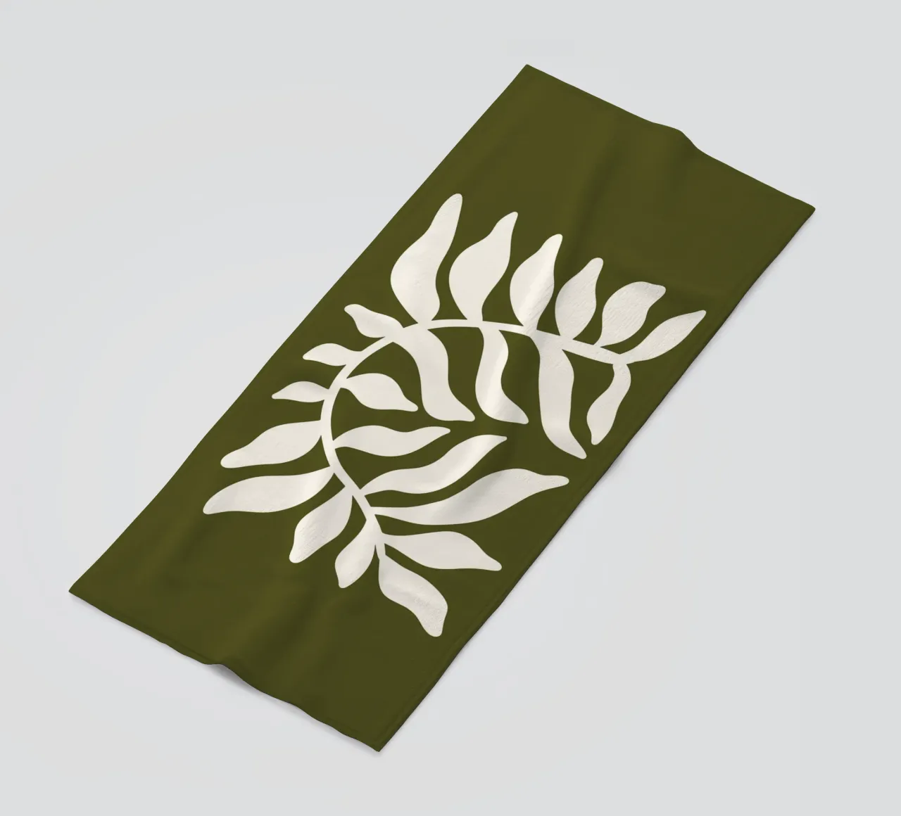 Olive Branch Silhouette telo mare da vintageshop