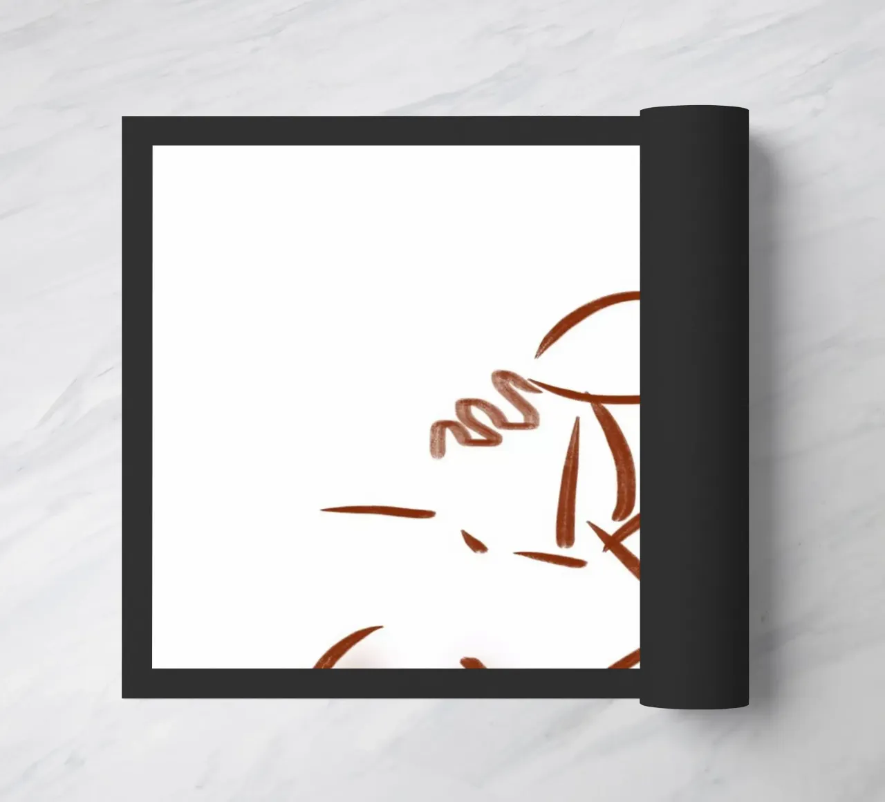 Moto deurmat van curlymoto