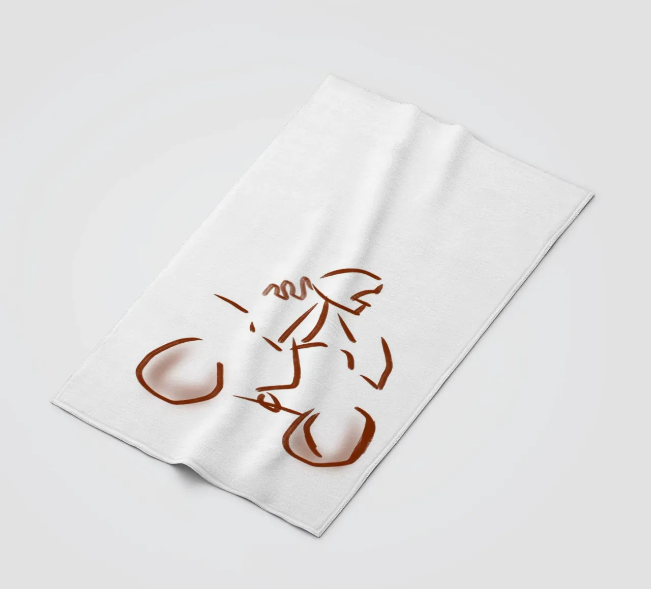Moto coperta in pile da curlymoto