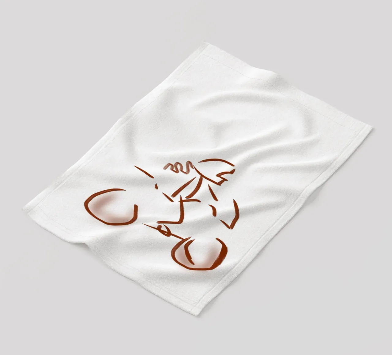 Moto coperta in pile da curlymoto