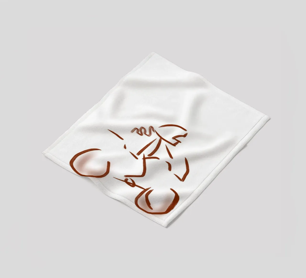 Moto coperta in pile da curlymoto