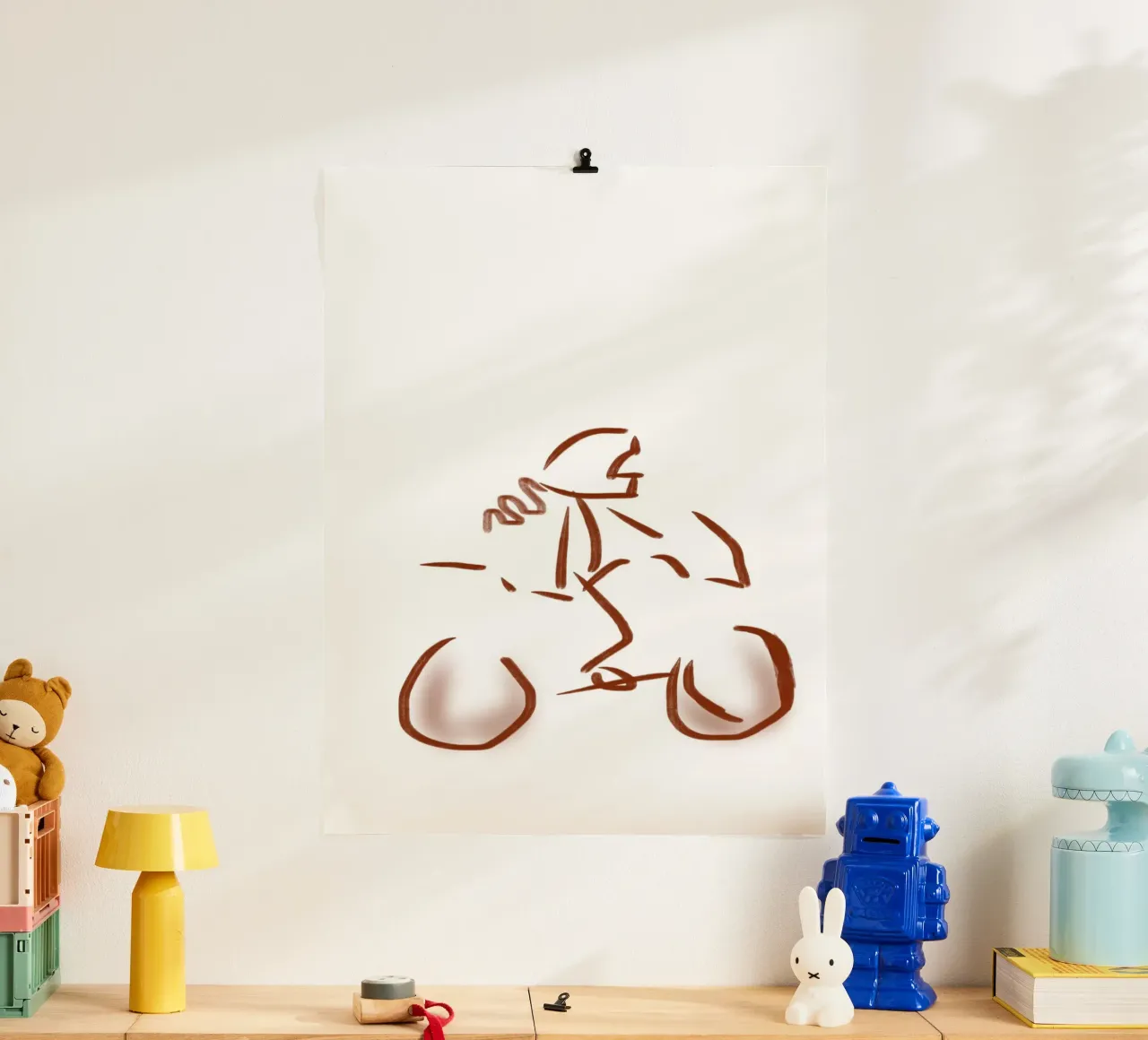 Moto poster da curlymoto