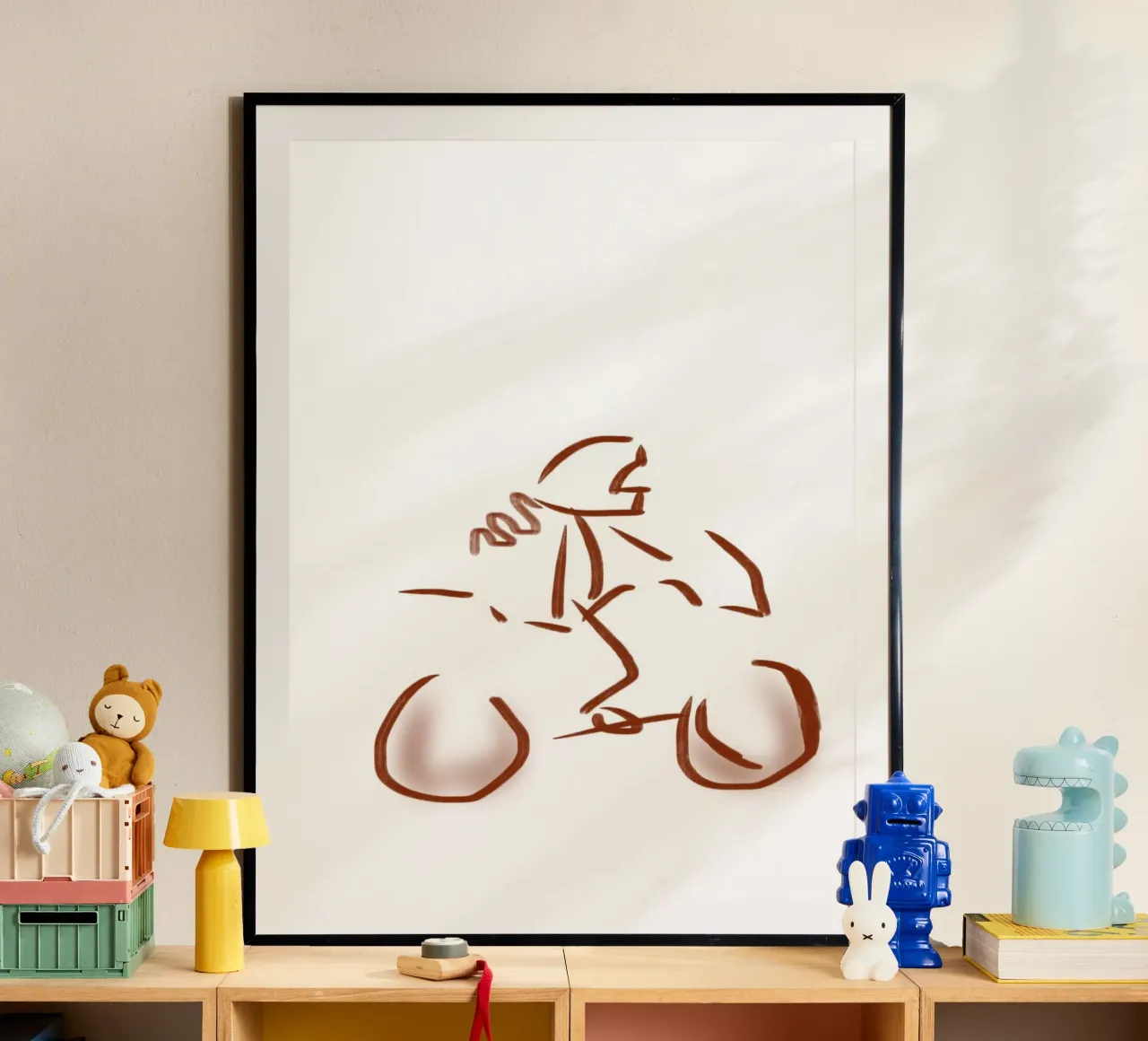 Moto poster da curlymoto