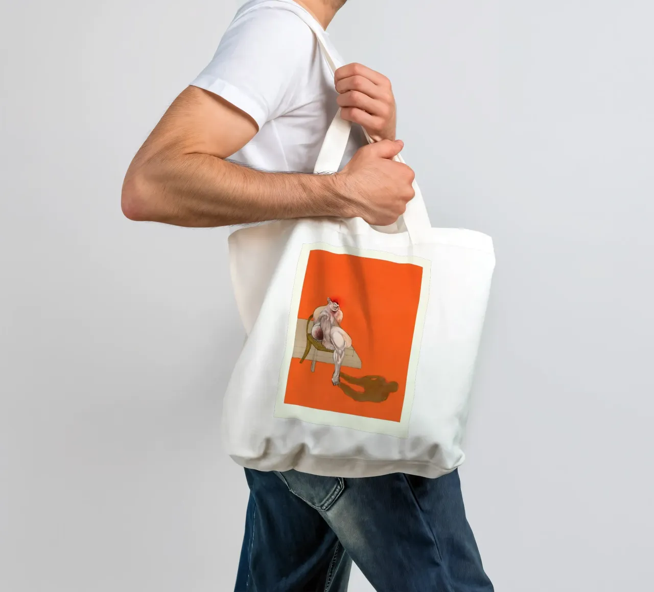 Trittico 1983 borsa in juta da Collins Shop